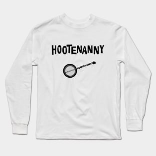 Hootenanny. TV show. 1960's Long Sleeve T-Shirt